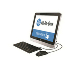 HP 22-2066na All-in-One Desktop PC, Intel Core i3, 4GB RAM, 1TB, 21.5  Touch Screen, Black